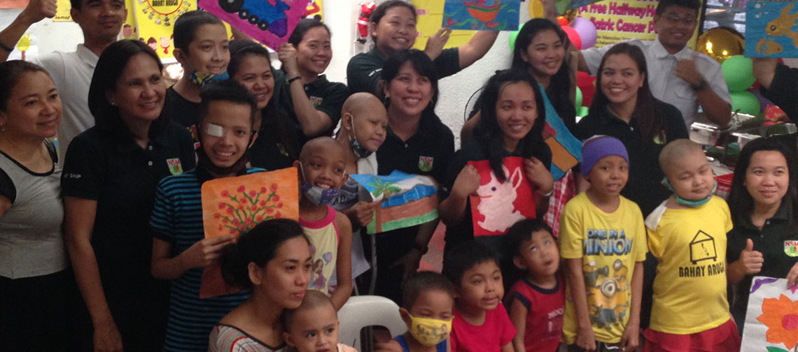 "Share A Gift Outreach" - Home for Pediatric Cancer Patients (Dec 2015)
