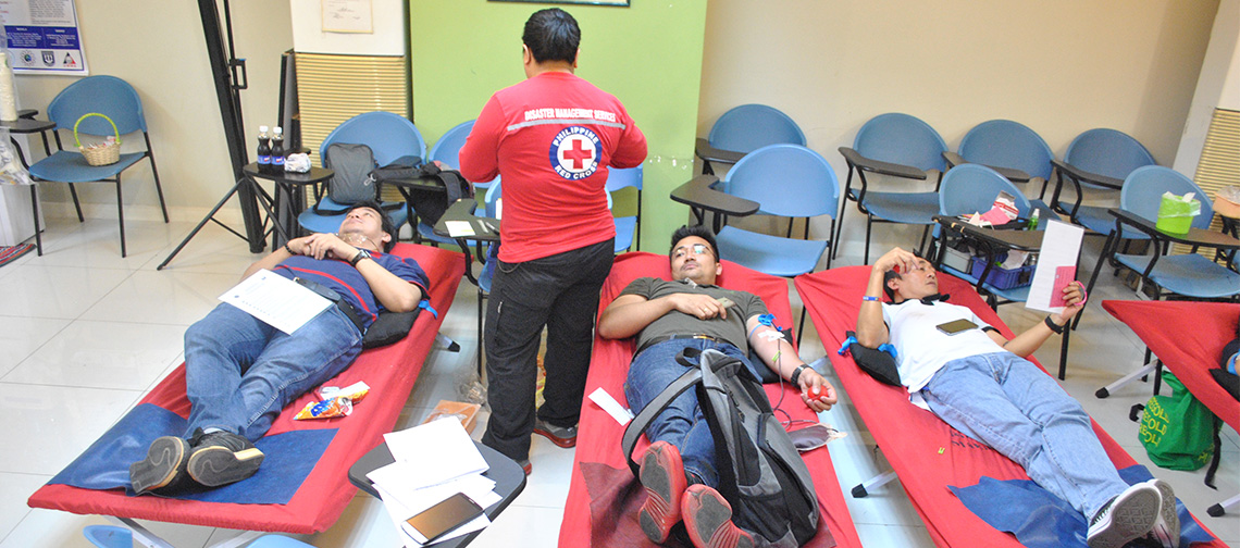 Red Cross Blood Donation Activity (January 2017)